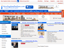 Tablet Screenshot of newenglandindians.com
